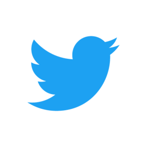 Twitter Logo Blau